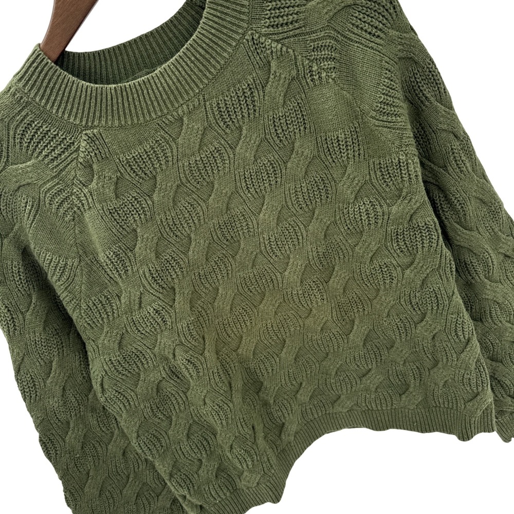 Rachel Comey‎ Target Olive Green Cable Knit Sweater Women S Pullover